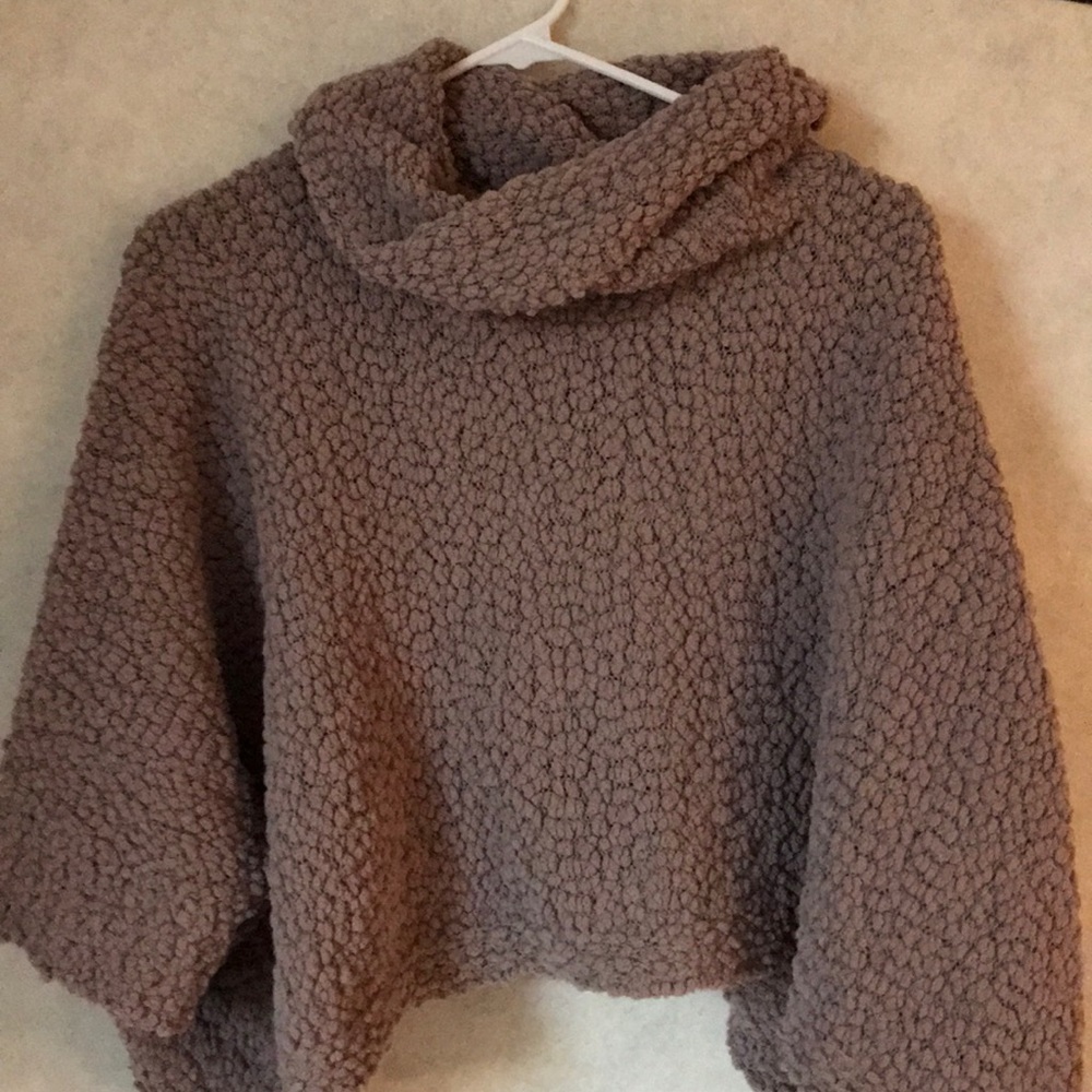 Cropped Vintage French Sweater